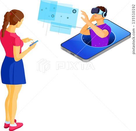 Isometric Online VR Customer Support Isometric Online VR Customer Support 135510192