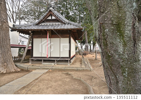 Walking around Miyashiro: Raiden Shrine, Miyashiro-machi, Saitama-gun, Oaza Kunoa-aza Numabata Walking around Miyashiro: Raiden Shrine, Miyashiro-machi, Saitama-gun, Oaza Kunoa-aza Numabata 135511112