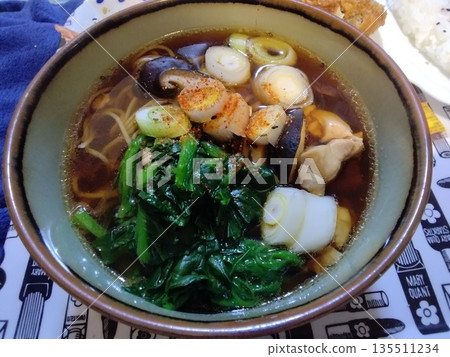 Toshikoshi soba noodles that my late mother often made for me 135511234