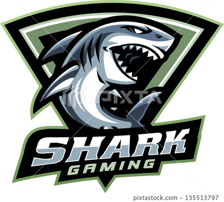 Shark gaming esport mascot logo design Shark gaming esport mascot logo design 135513797