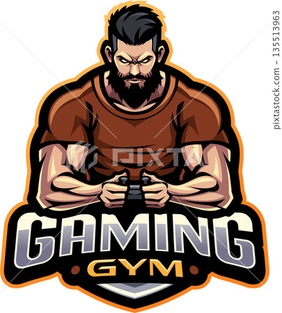 Gaming gym esport mascot 135513963