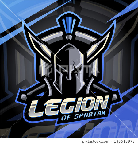 Legion of spartan esport mascot logo design Legion of spartan esport mascot logo design 135513973