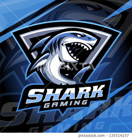 Shark gaming esport mascot logo design Shark gaming esport mascot logo design 135514237