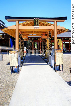日本唯一能實現夢想的大名神和束縛夢境的神明…稻敷市大杉神社的富麗堂皇的走廊 135514324