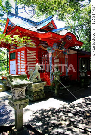 日本唯一能實現夢想的大名神和能束縛夢想的神明……位於稻敷市大杉神社的稻荷神社 135514434