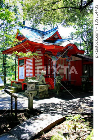Japan's only dream-granting Daimyojin and dream-binding god... Inari Shrine at Osugi Shrine in Inashiki 135514435