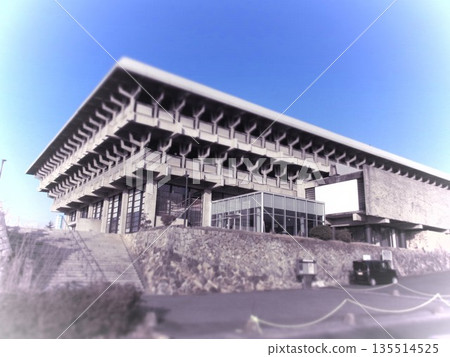 Landmark of Tsuyama City, Okayama Prefecture "Tsuyama Cultural Center" 135514525