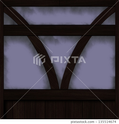 Vintage window frame in country house or cabin. Hi-res (8000x8000) texture. Vintage window frame in country house or cabin. Hi-res (8000x8000) texture. 135514674