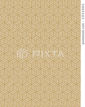 Background of fake gold tortoiseshell weave 135514931
