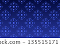 Seamless blue star pattern 135515171