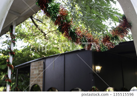 Green area relax outdoors garden with plants Green area relax outdoors garden with plants 135515596