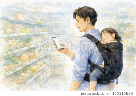 同理心的育兒和家務能力 - 能夠獨立完成日常購物 135515639