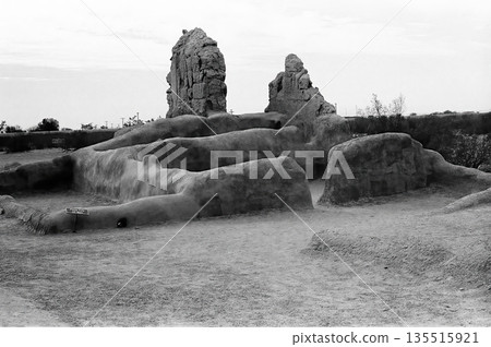 Casa Grande National Monument Black and White Film 135515921