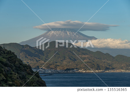 Mount Fuji as seen from Satsuma Pass 135516365