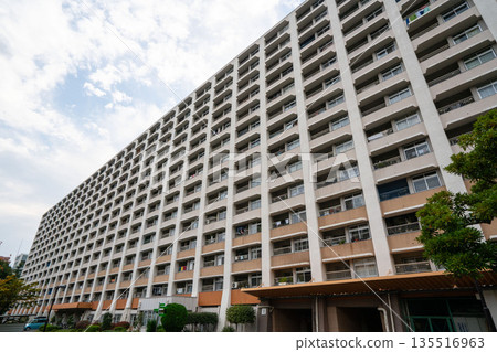 昭和時代經濟高速成長時期建造的高層鋼筋混凝土住宅、公共住宅和都會住宅。 135516963