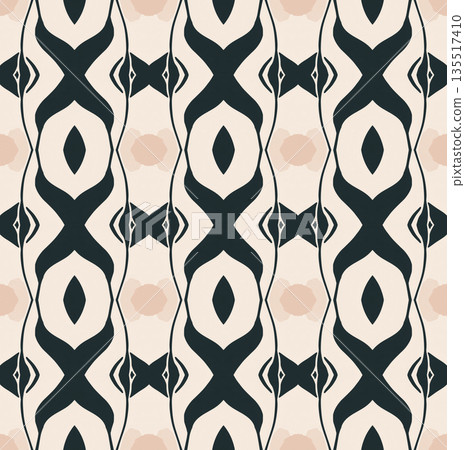 Beige Black Olive Color Abstract Geometric Seamless Pattern Background, Surface Pattern Illustration for Wallpaper and Fabric Design Beige Black Olive Color Abstract Geometric Seamless Pattern Background, Surface Pattern Illustration for Wallpaper and Fabric Design 135517410