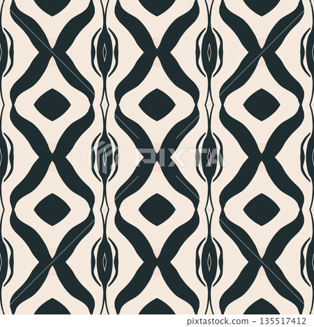 Beige Black Olive Color Abstract Geometric Seamless Pattern Background, Surface Pattern Illustration for Wallpaper and Fabric Design Beige Black Olive Color Abstract Geometric Seamless Pattern Background, Surface Pattern Illustration for Wallpaper and Fabric Design 135517412