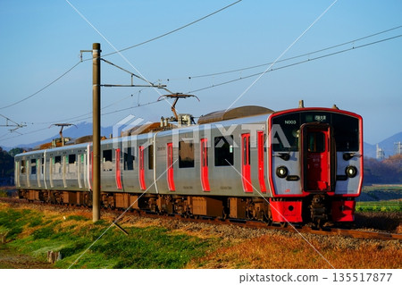 A combined train of 815 series and 817 series A combined train of 815 series and 817 series 135517877