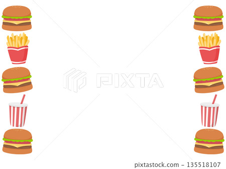 Hamburger frame 135518107