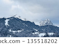 Winter mountains Bavaria near Zugspitze 135518202