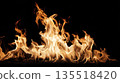 Yellow flame material 03 135518420