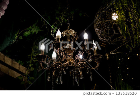 Luxury antique chandelier 135518520