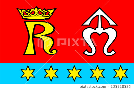 The flag of the Ropchytsk-Sendzizovsky district The flag of the Ropchytsk-Sendzizovsky district 135518525