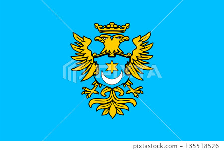 The flag of the Perevora County 135518526