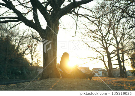 With the guitar girl as the sun sets With the guitar girl as the sun sets 135519025