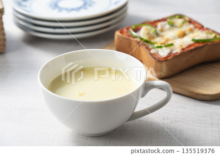 Corn soup Corn soup 135519376