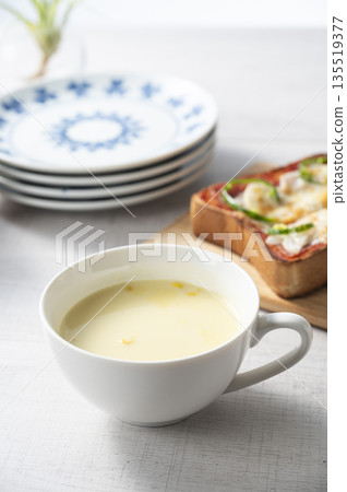 Corn soup Corn soup 135519377