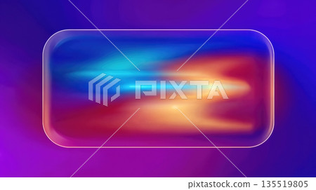 Colorful Gradient Background With Smooth Transitions in Bright Hues and Shades for Digital Design 135519805