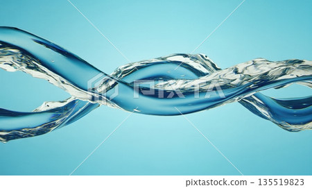 Abstract Nature Shows Flowing Water in Bright Colors for Wellness Branding and Design Ideas Abstract Nature Shows Flowing Water in Bright Colors for Wellness Branding and Design Ideas 135519823