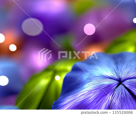 Colorful Abstract Design Featuring Vibrant Shapes and Blurred Background in a Creative Composition Colorful Abstract Design Featuring Vibrant Shapes and Blurred Background in a Creative Composition 135520006