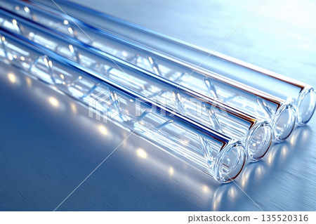 Glass Tubes Designed for Storing Synthetic DNA Samples in a Laboratory Setting Glass Tubes Designed for Storing Synthetic DNA Samples in a Laboratory Setting 135520316