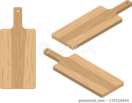 cutting board with handle 135520644