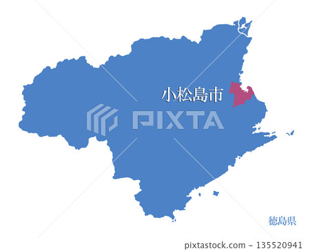 Tokushima Prefecture, Komatsushima City 135520941