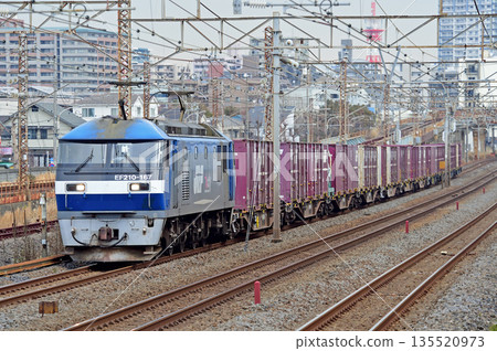 Tokaido Main Line Sagami Freight JR Freight EF210-167 (Suita) Tokaido Main Line Sagami Freight JR Freight EF210-167 (Suita) 135520973