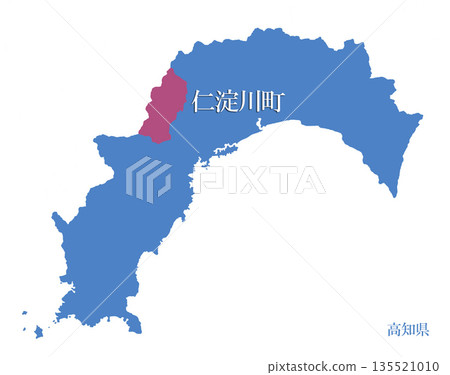 高知縣阿川郡新淀川町 高知縣阿川郡新淀川町 135521010