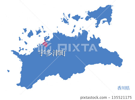 香川縣綾羽田郡宇多津町 135521175