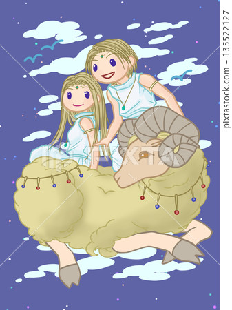 十二星座迷你人物夜空白羊座 十二星座迷你人物夜空白羊座 135522127