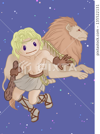 十二星座迷你人物夜空獅子座 135522131