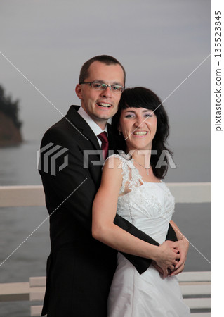 bride and groom bride and groom 135523845
