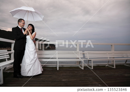 bride and groom bride and groom 135523846