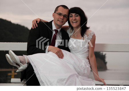 bride and groom bride and groom 135523847