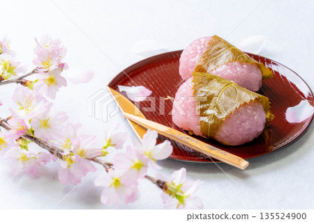 [春季食材] 櫻餅、關西櫻餅、道明寺 [食材] 135524900