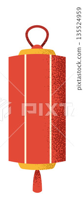 Chinese lantern traditional decorative element 135524959