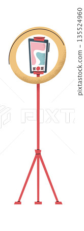 Mobile phone and blogger lamp Mobile phone and blogger lamp 135524960