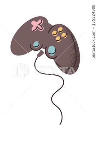 Gamepad streaming icon blogging element 135524989