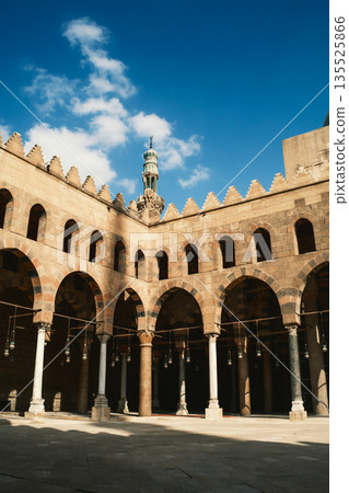 Details Of The Internal Sahn Of A Mosque 135525866